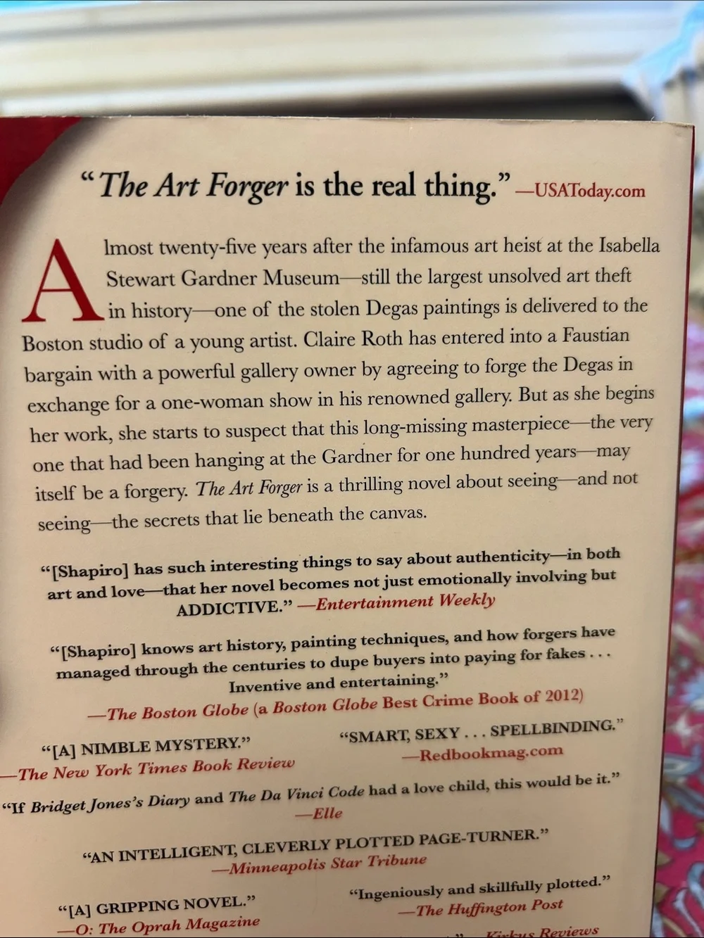 The Art Forger by B.A. Forger